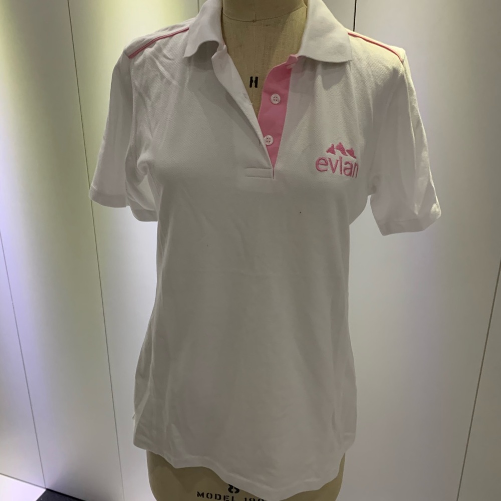 NWOT Evian water polo shirt